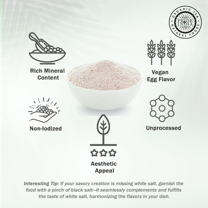 Pride of India Himalayan Black Salt - 1 Pound - Image 5